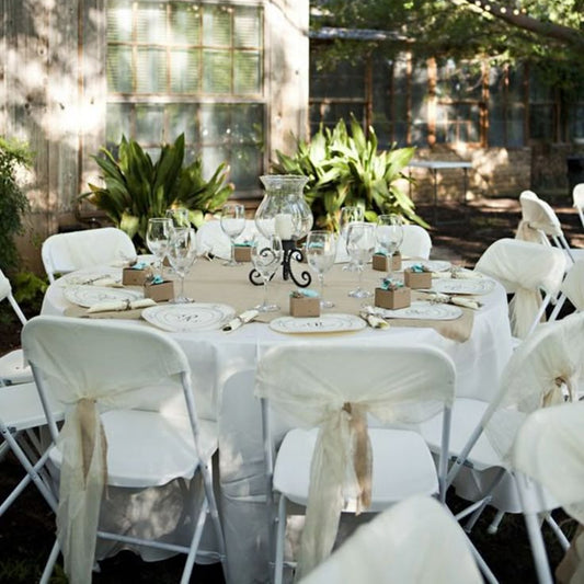 White Folding Chair