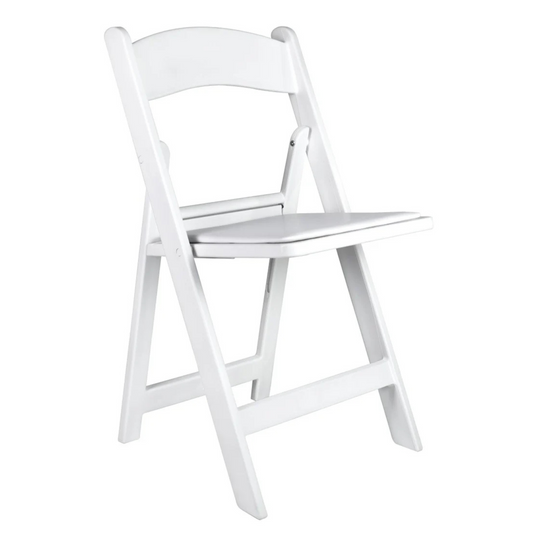 White Premium Folding Chair