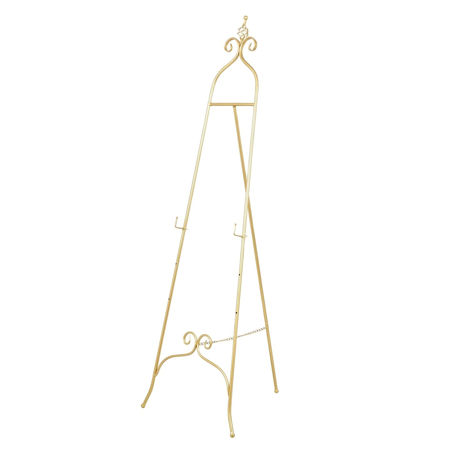 Gold Metal 3-Tier Floor Standing Easel