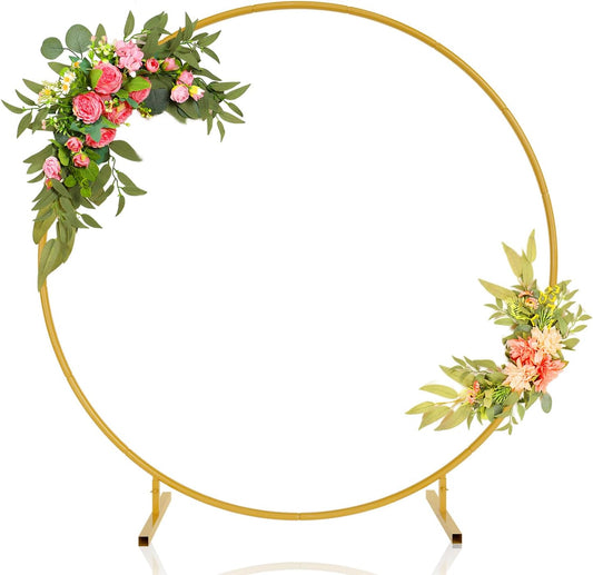 Round Gold Arch