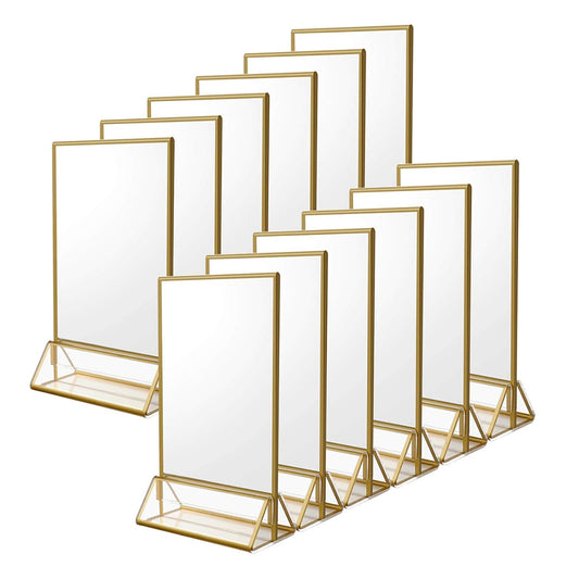 Double Sided Gold Picture Frame