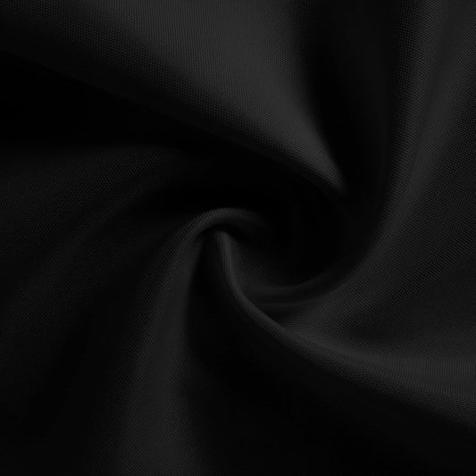 Black Polyester Cloth Napkins - Set of 10