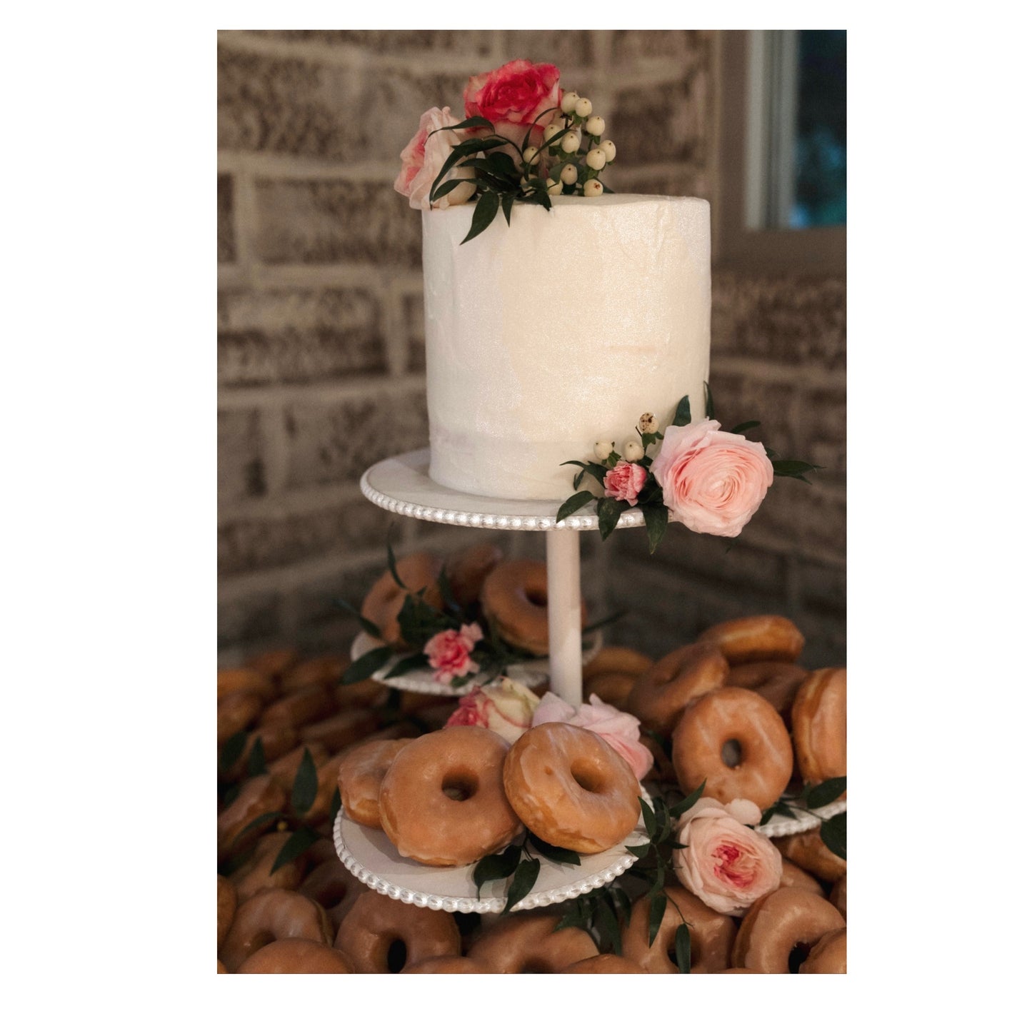 4-Tier Beaded Cake & Cupcake Stand