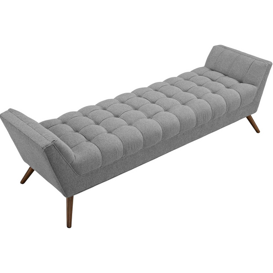 Large Gray Bench