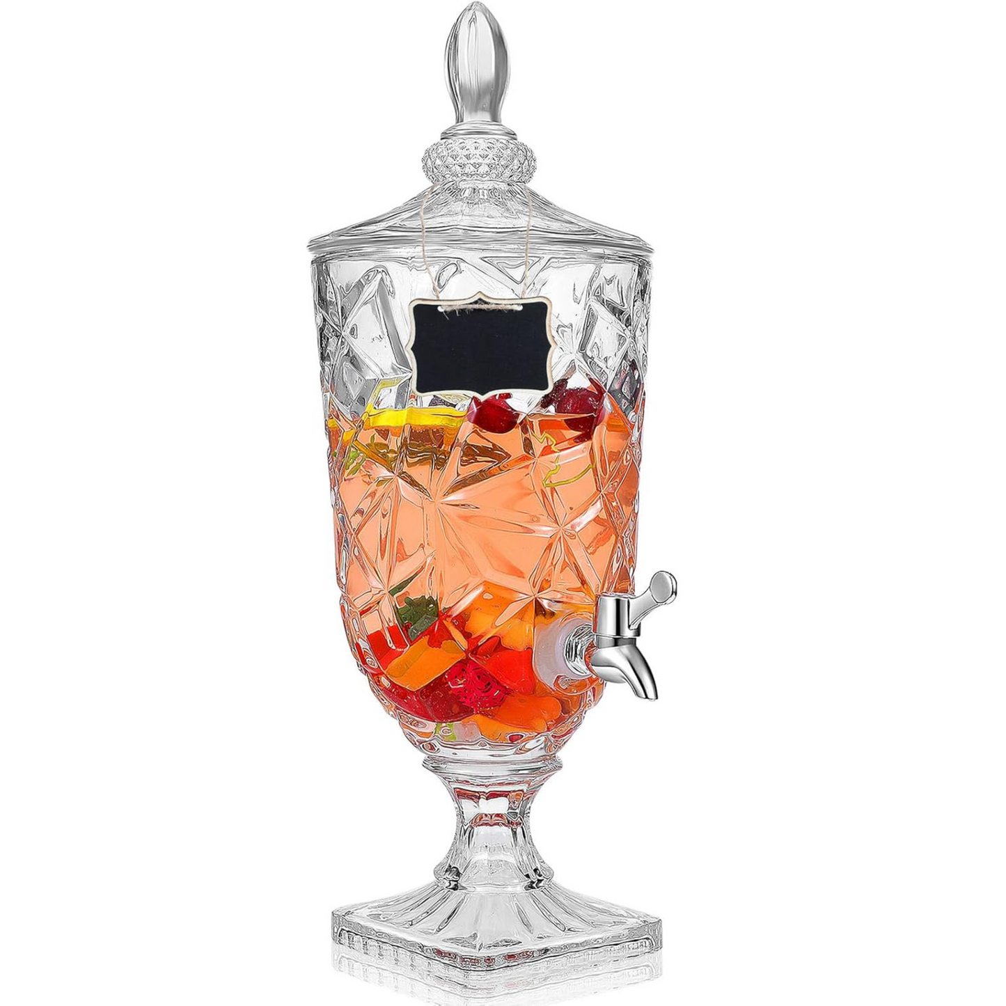 Glass Vintage Drink Dispenser