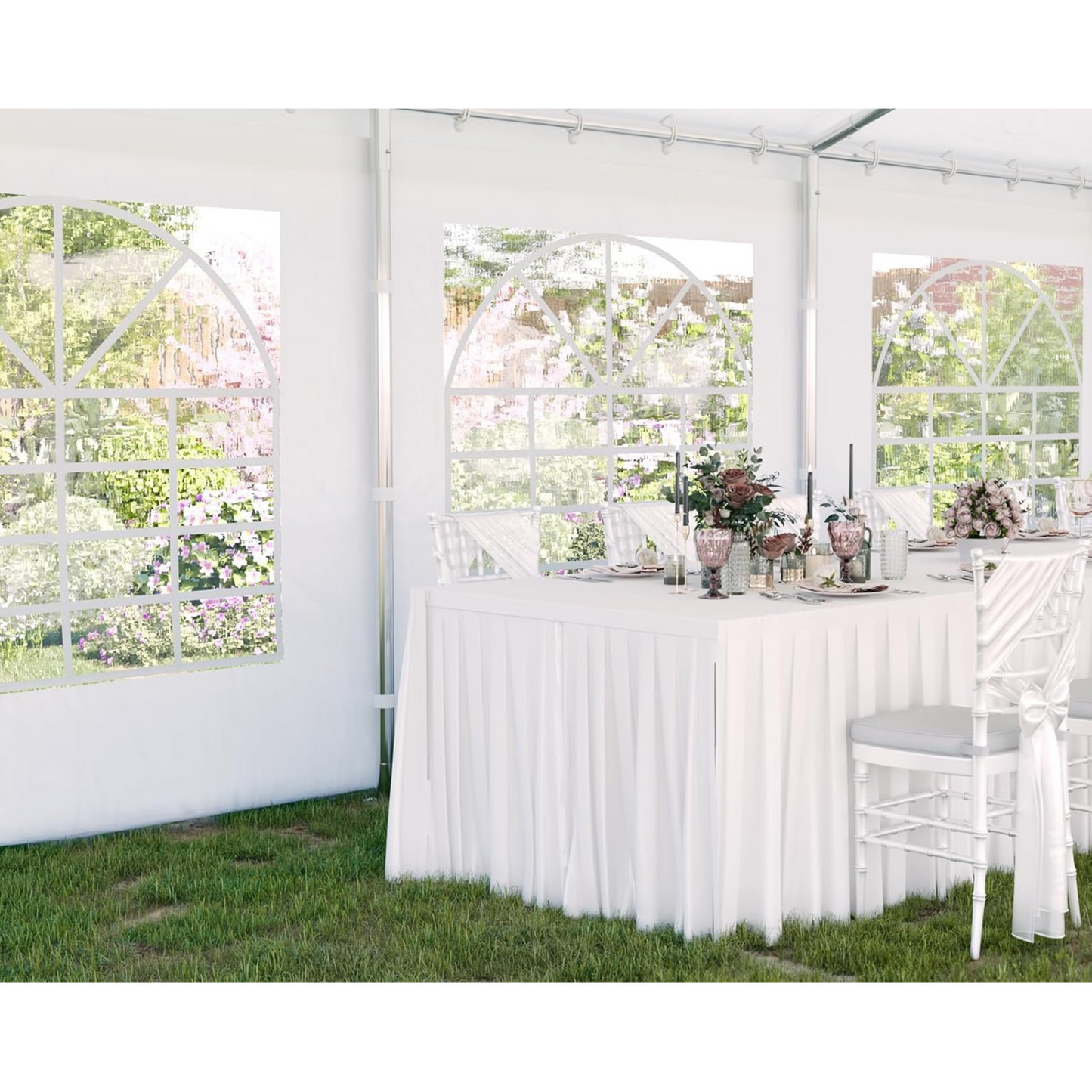 White 20x40 Wedding & Event Tent