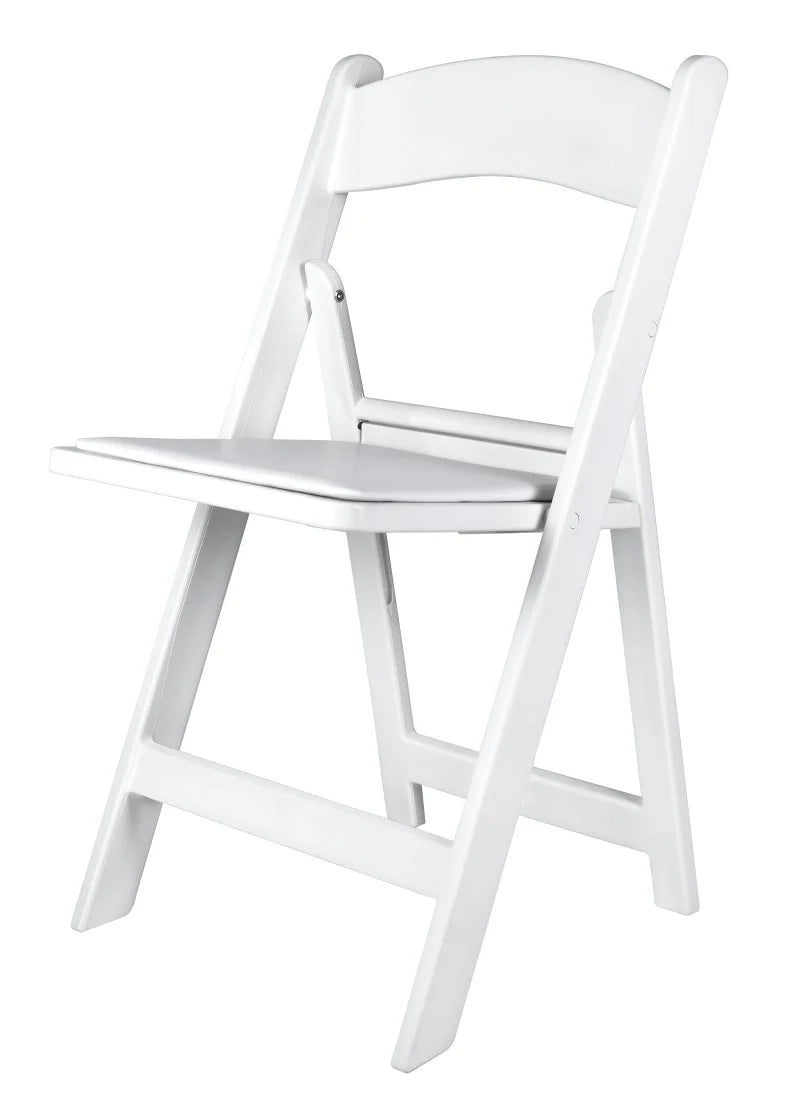 White Premium Folding Chair