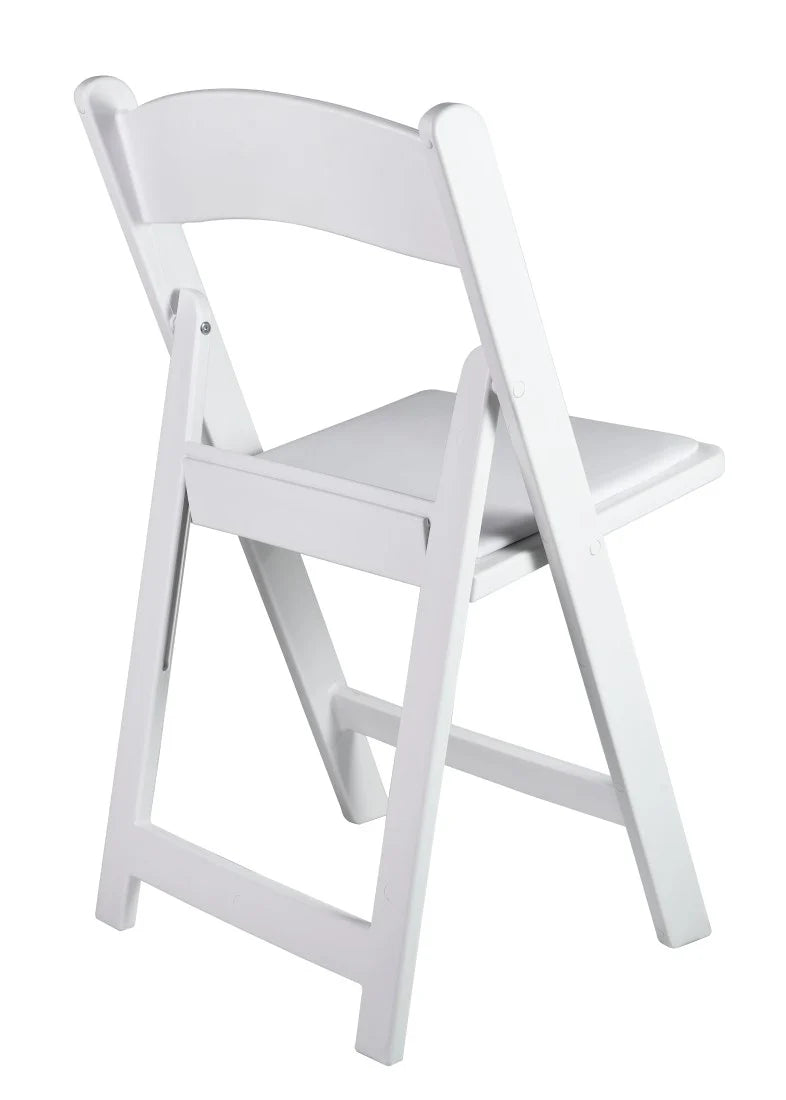White Premium Folding Chair