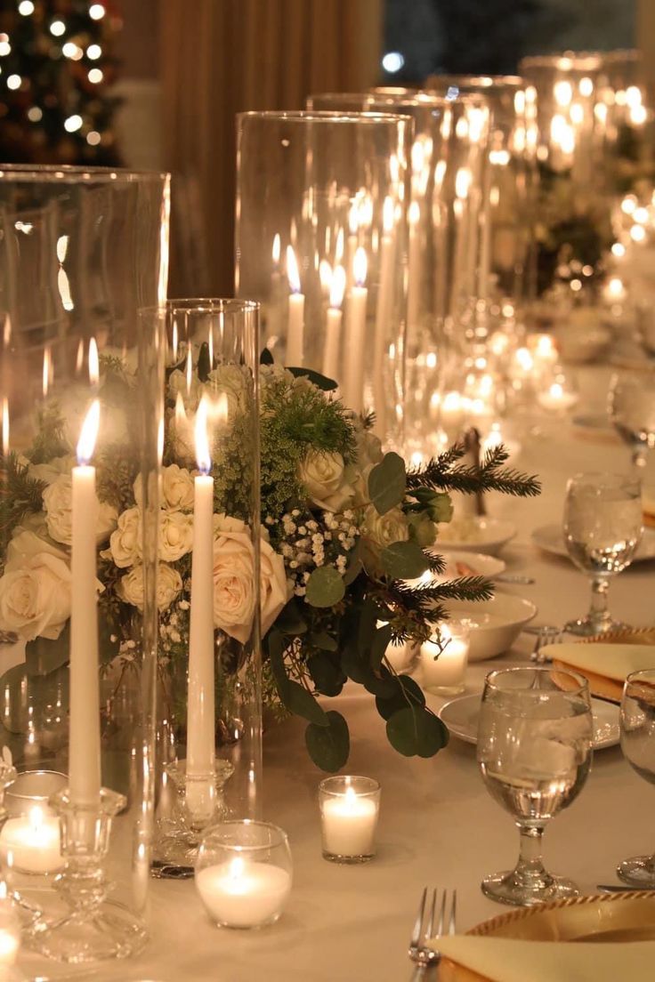 Hurricane Glass Candlestick Holder