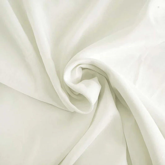 Ivory Round Tablecloth 120"