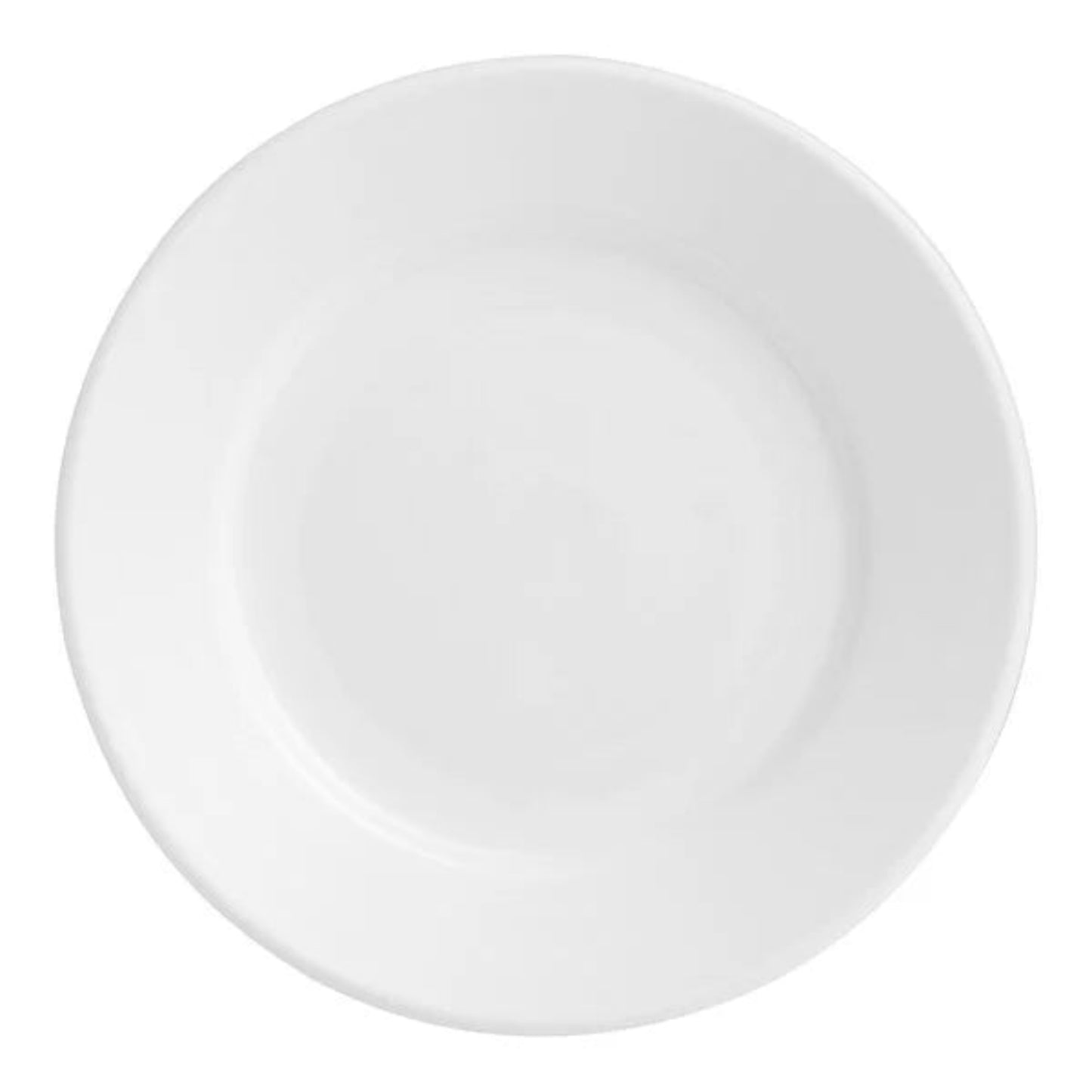 White Glass China Salad/Bread Plates - 7.5"