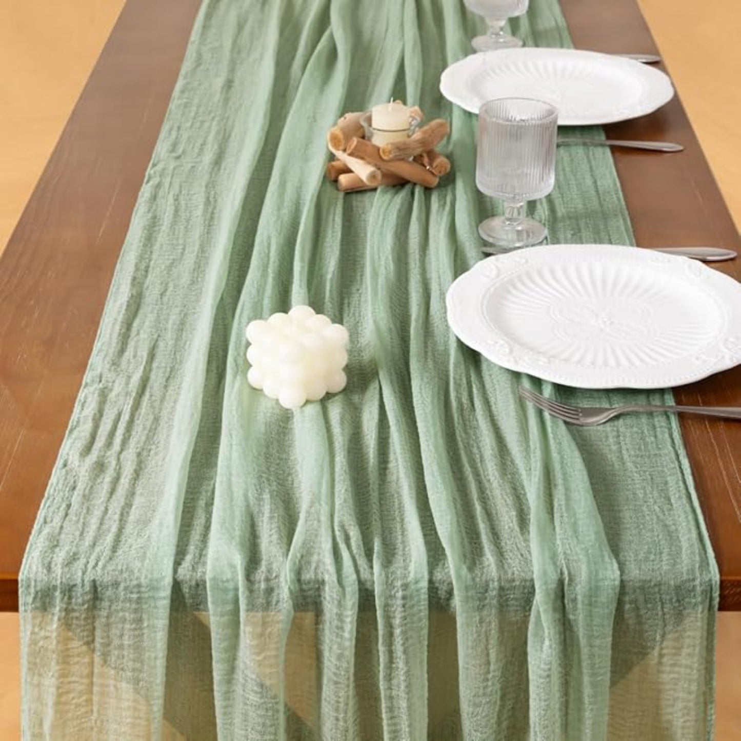 Table Runner - Sage Green