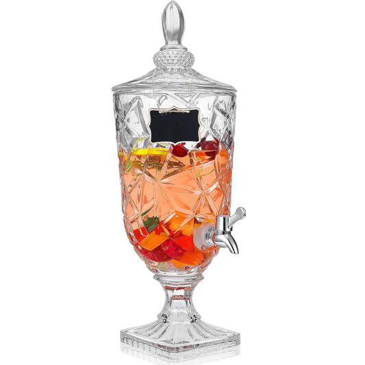 Glass Vintage Drink Dispenser