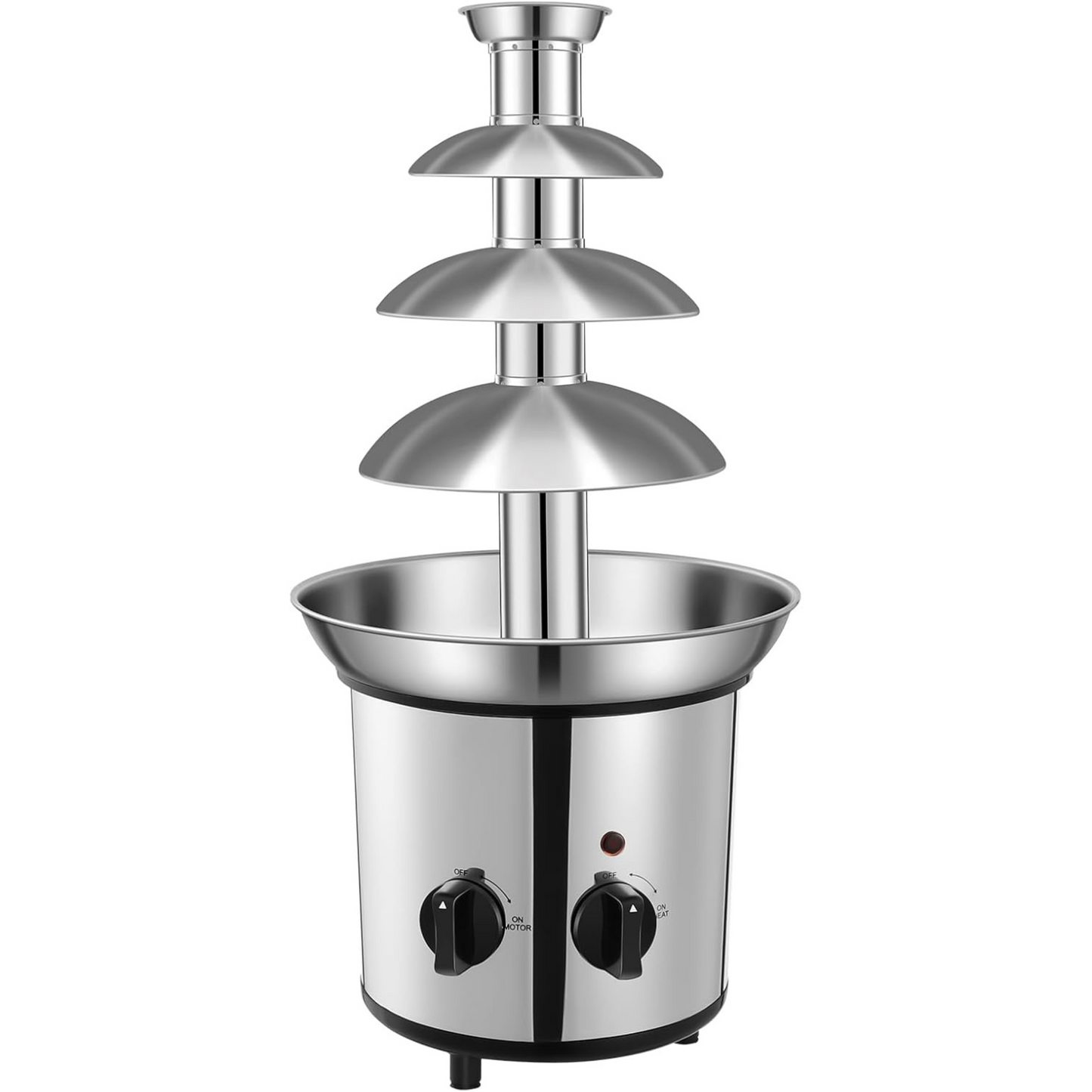 Chocolate Fountain Machine – Stainless Steel Electric Fondue Fountain